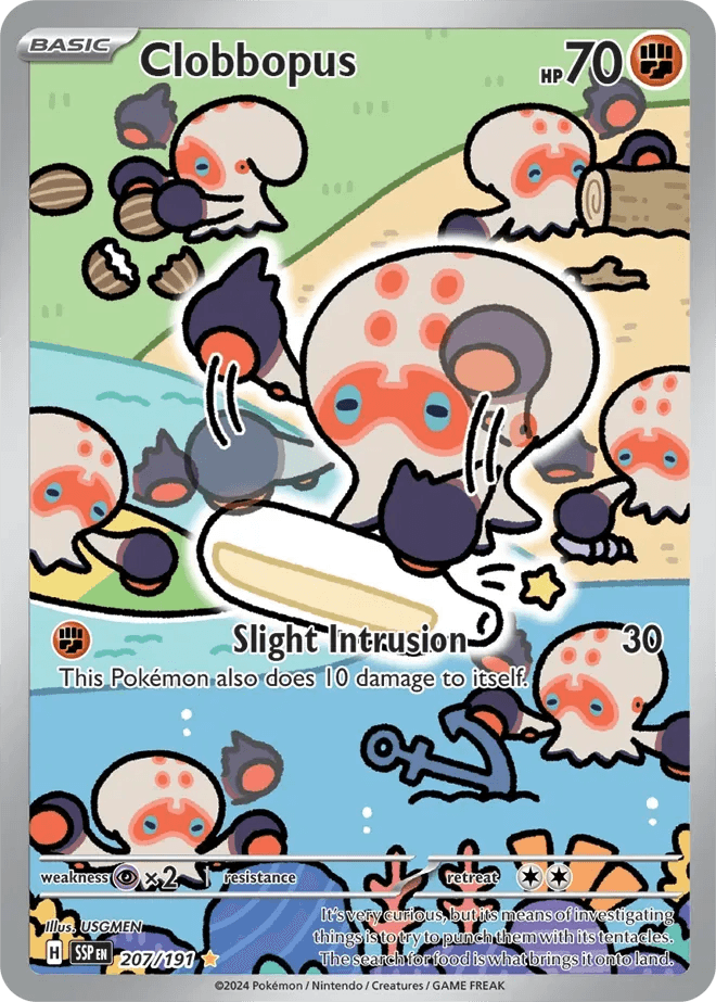 Clobbopus 207/191 Illustration Rare - MissingNo.