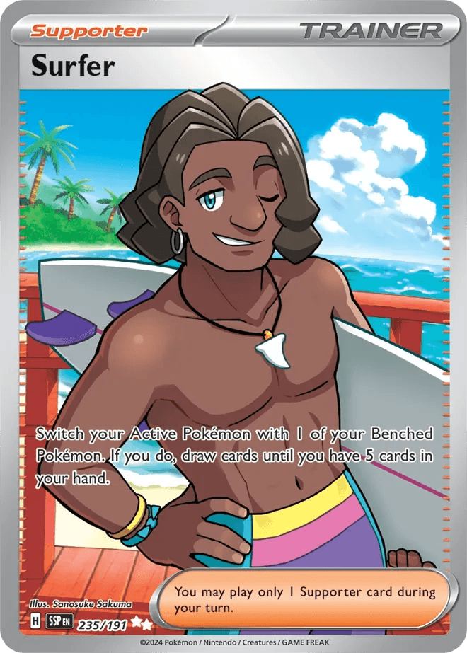 Surfer 235/191 Ultra Rare - MissingNo.