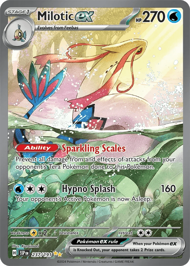 Milotic ex 237/191 Special Illustration Rare ex - MissingNo.
