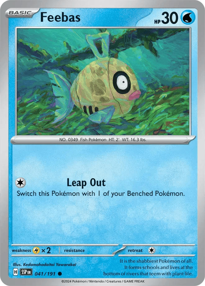 Feebas 41/191 Common - MissingNo.