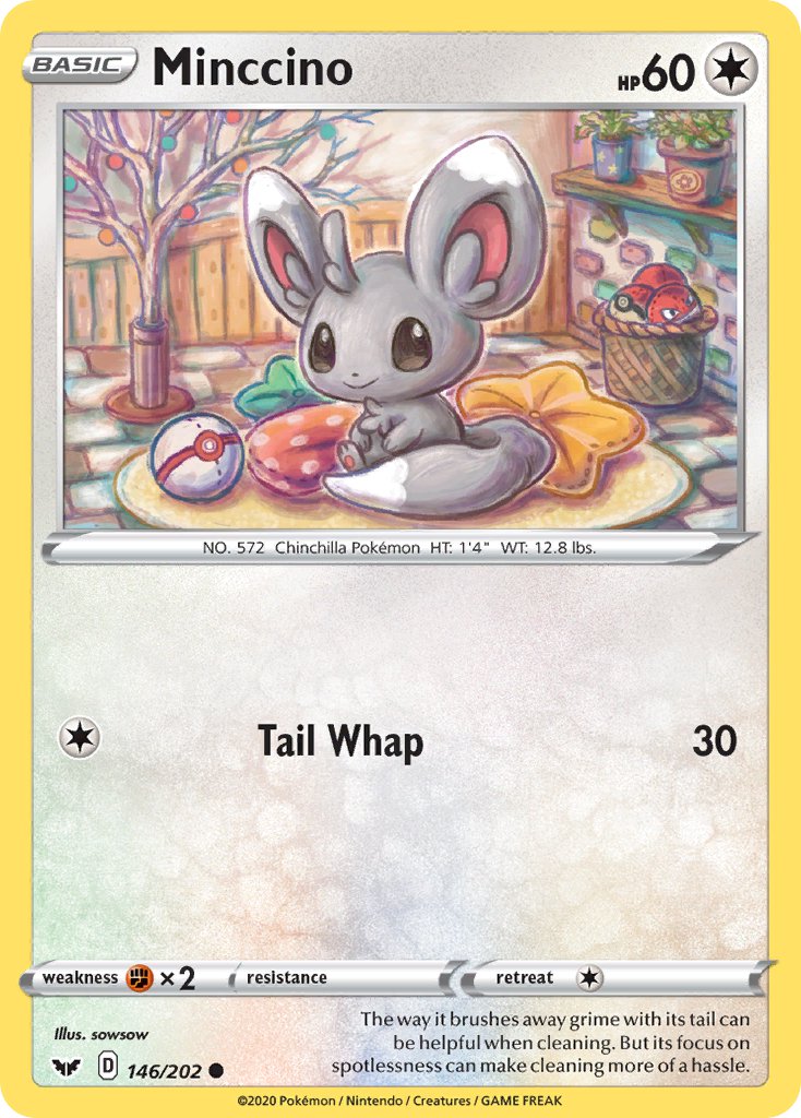 Minccino 146/202 Common - MissingNo.