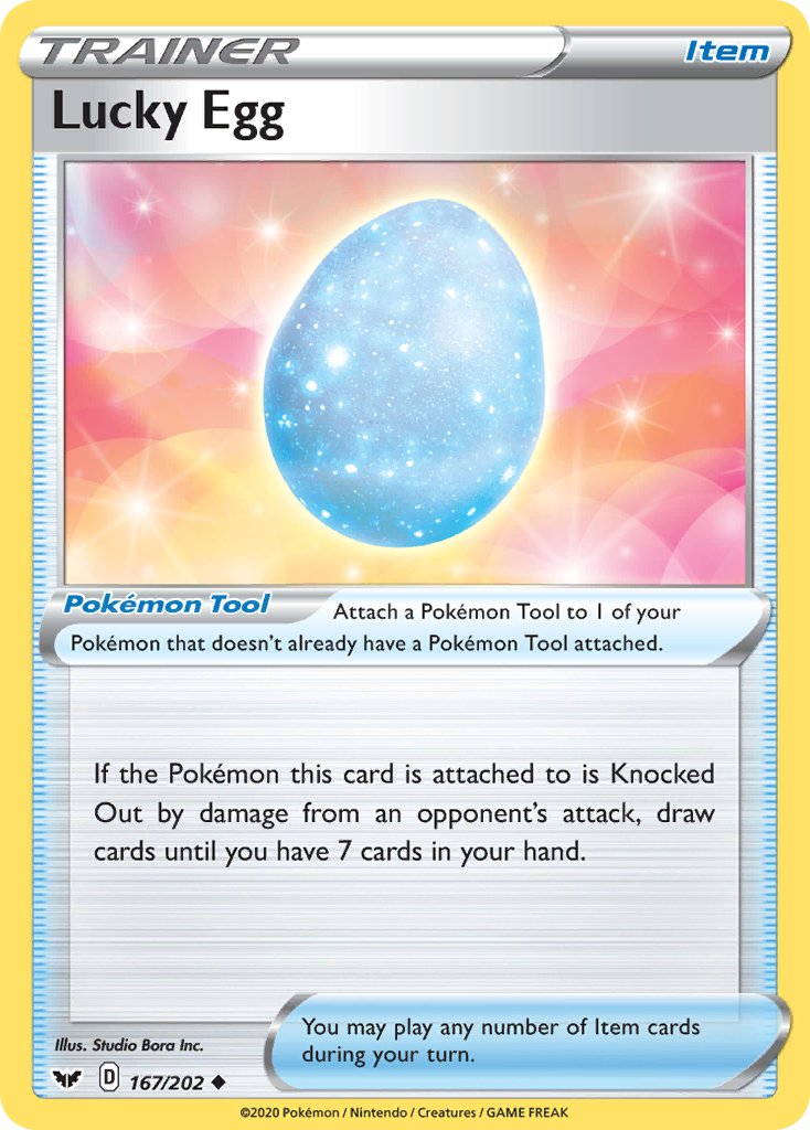 Lucky Egg 167/202 Reverse Uncommon - MissingNo.