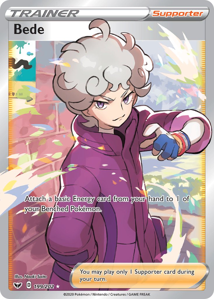 Bede 199/202 Holo Ultra Rare - MissingNo.