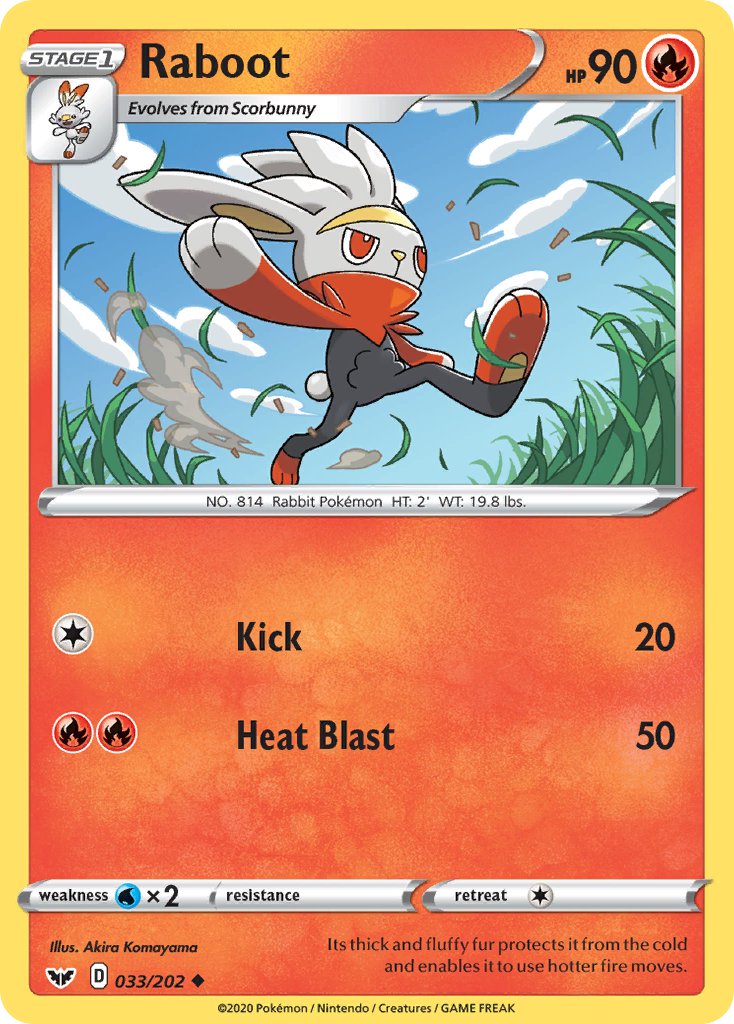 Raboot 033/202 Uncommon - MissingNo.