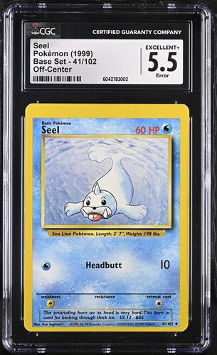 Seel 41 CGC 5.5 ERROR Miscut - MissingNo.