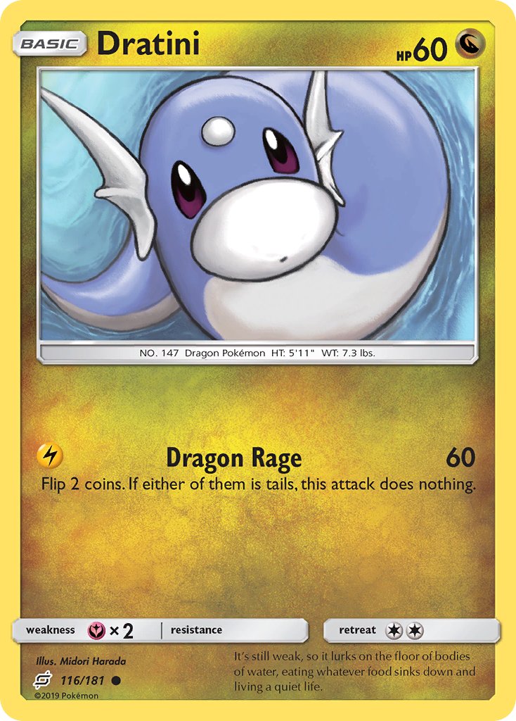 Dratini 116/181 Reverse Common - MissingNo.