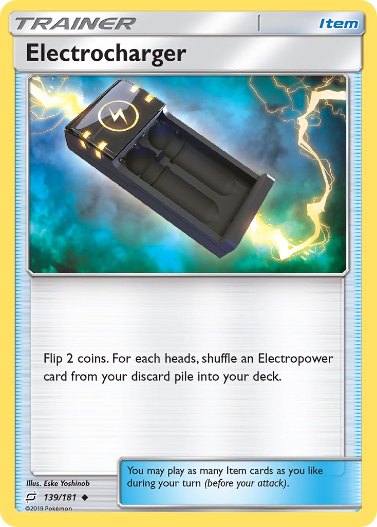Electrocharger 139/181 Reverse Uncommon - MissingNo.