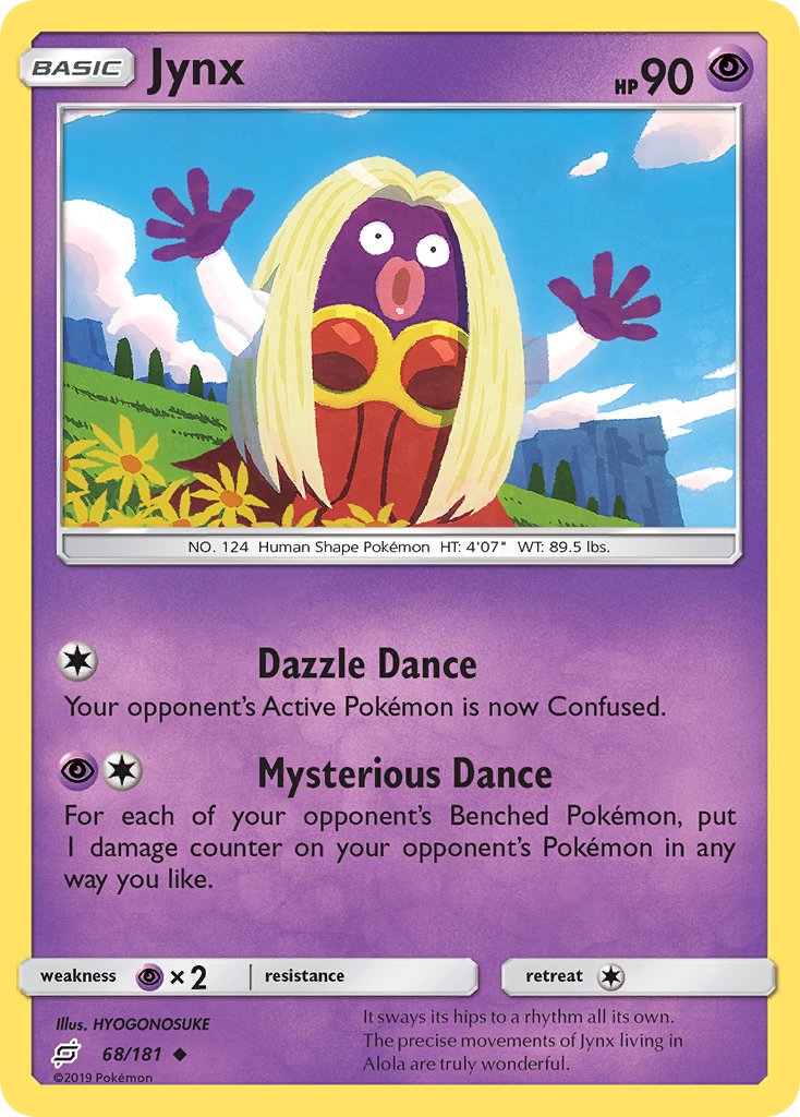 Jynx 68/181 Uncommon - MissingNo.