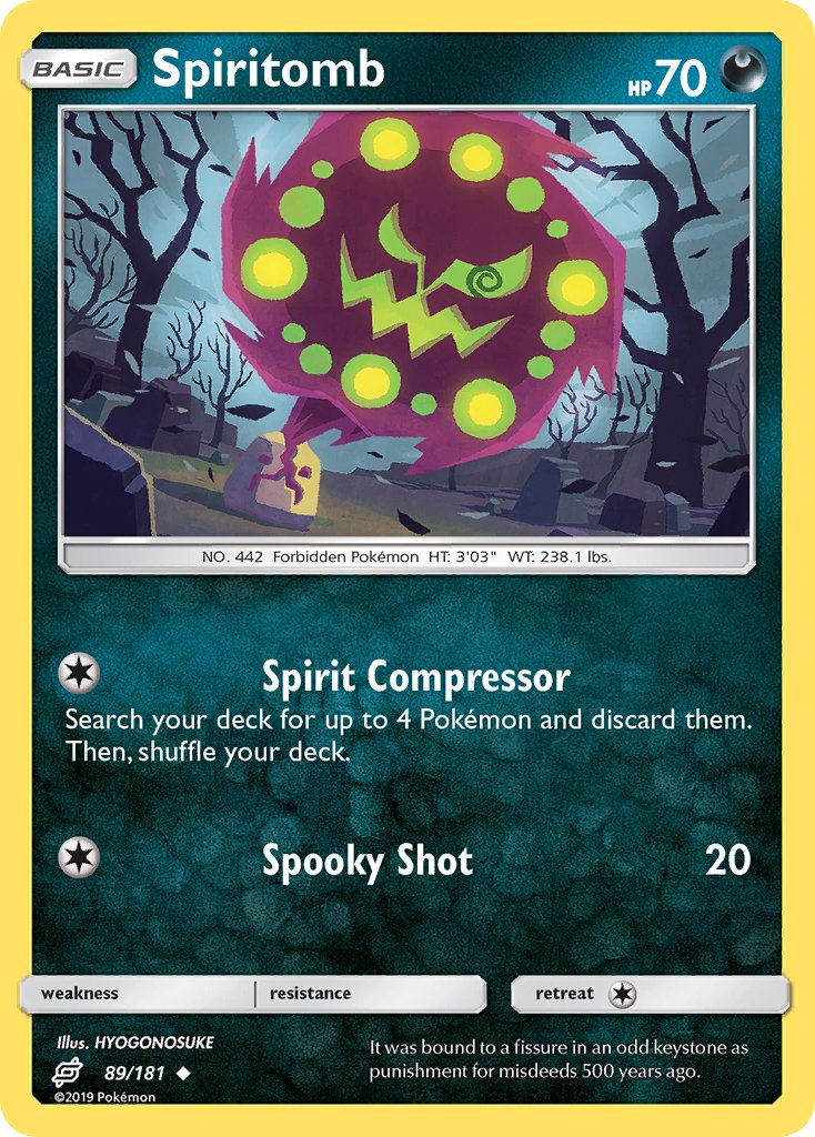 Spiritomb 89/181 Uncommon - MissingNo.