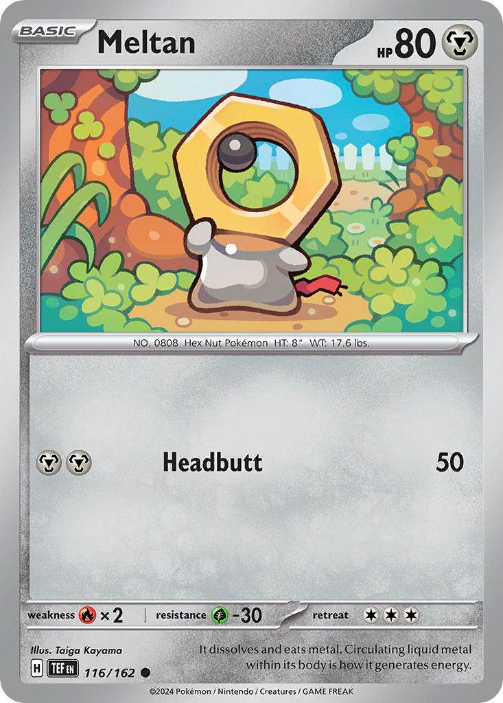 Meltan 116/162 Reverse Common - MissingNo.