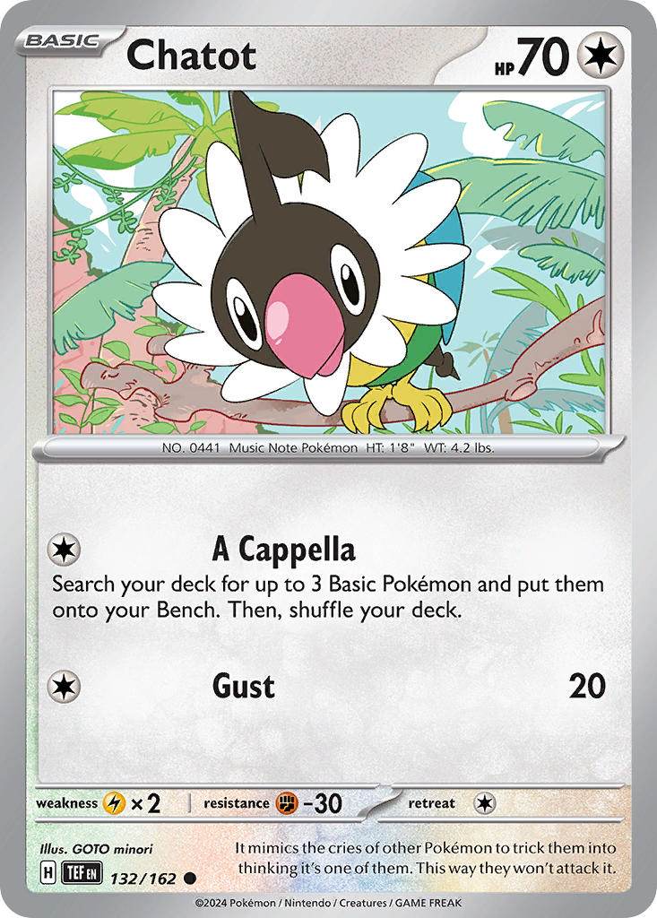 Chatot 132/162 Reverse Common - MissingNo.
