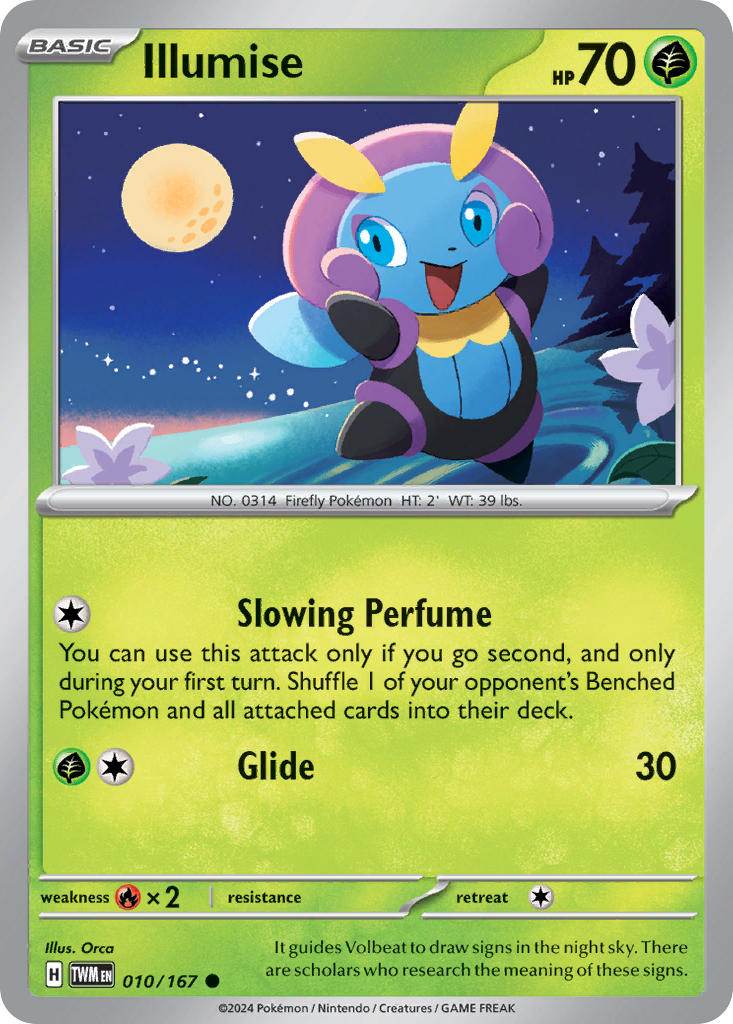 Illumise 10/167 Reverse Common - MissingNo.