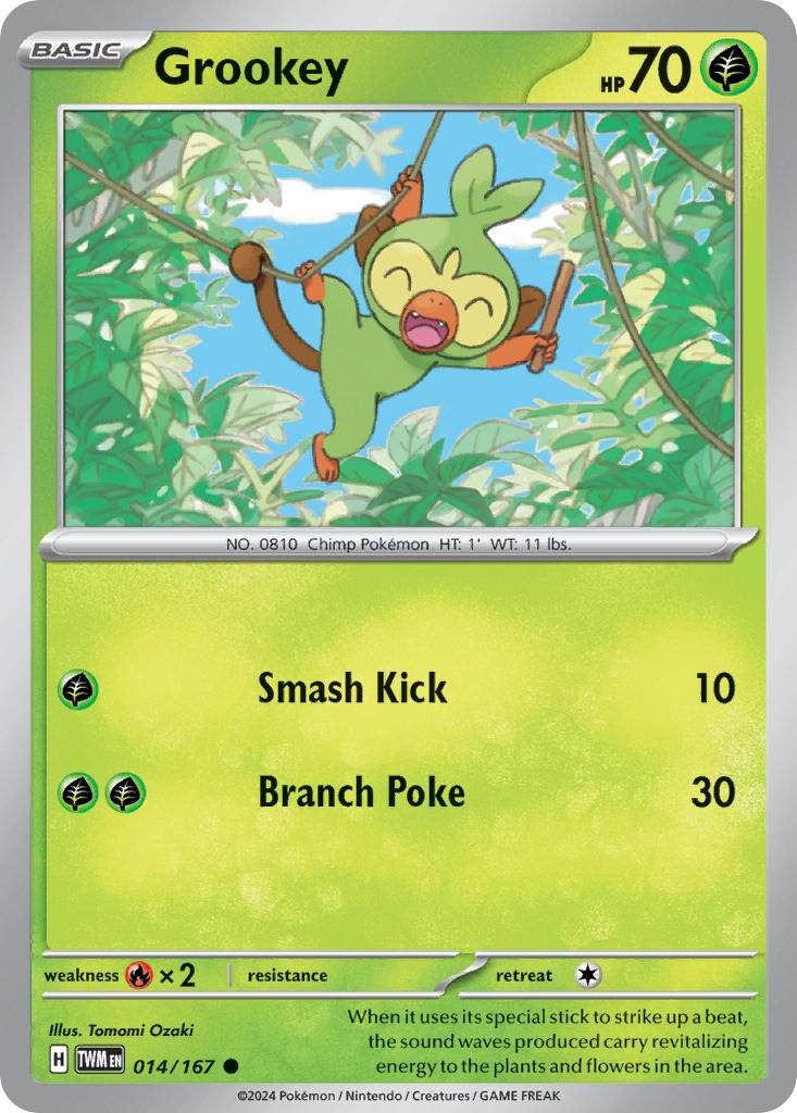 Grookey 14/167 Common - MissingNo.