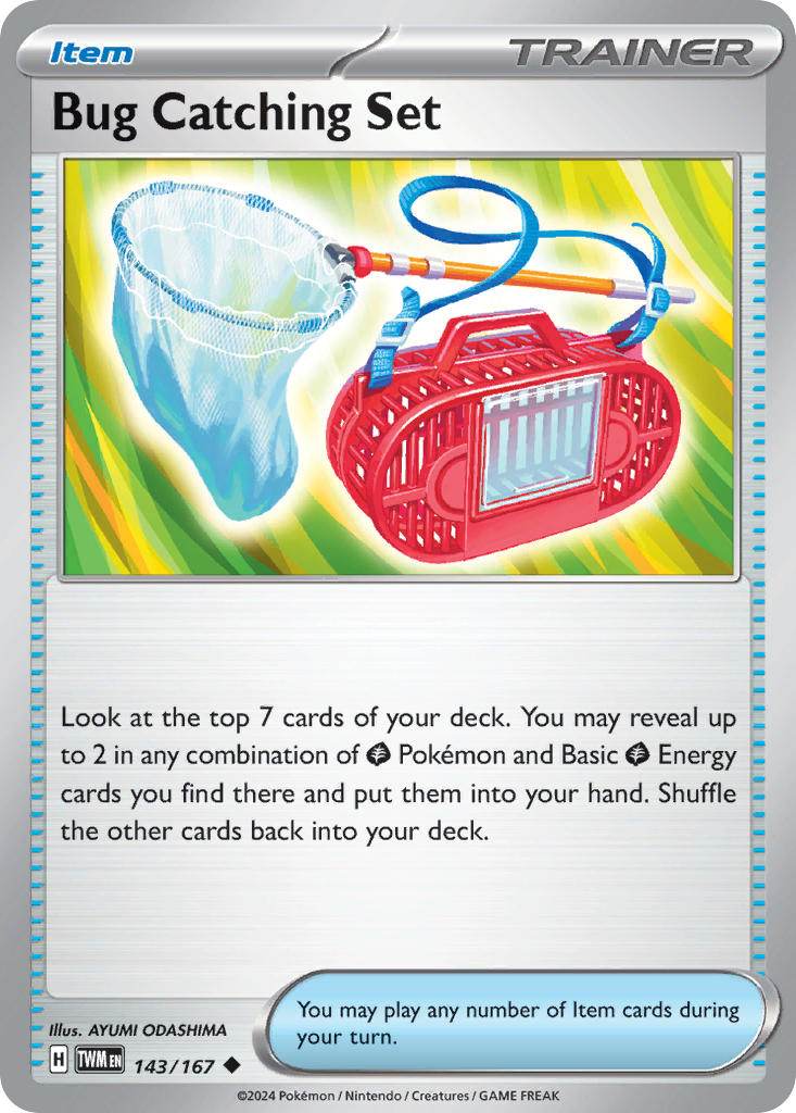 Bug Catching Set 143/167 Play! Pokémon Stamp Prize Pack Series 6 Exclusive - MissingNo.
