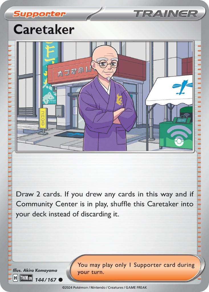 Caretaker 144/167 Common - MissingNo.