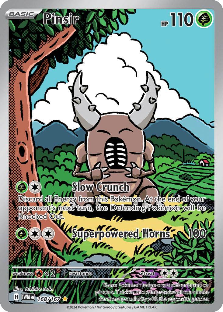 Pinsir 168/167 Illustration Rare - MissingNo.