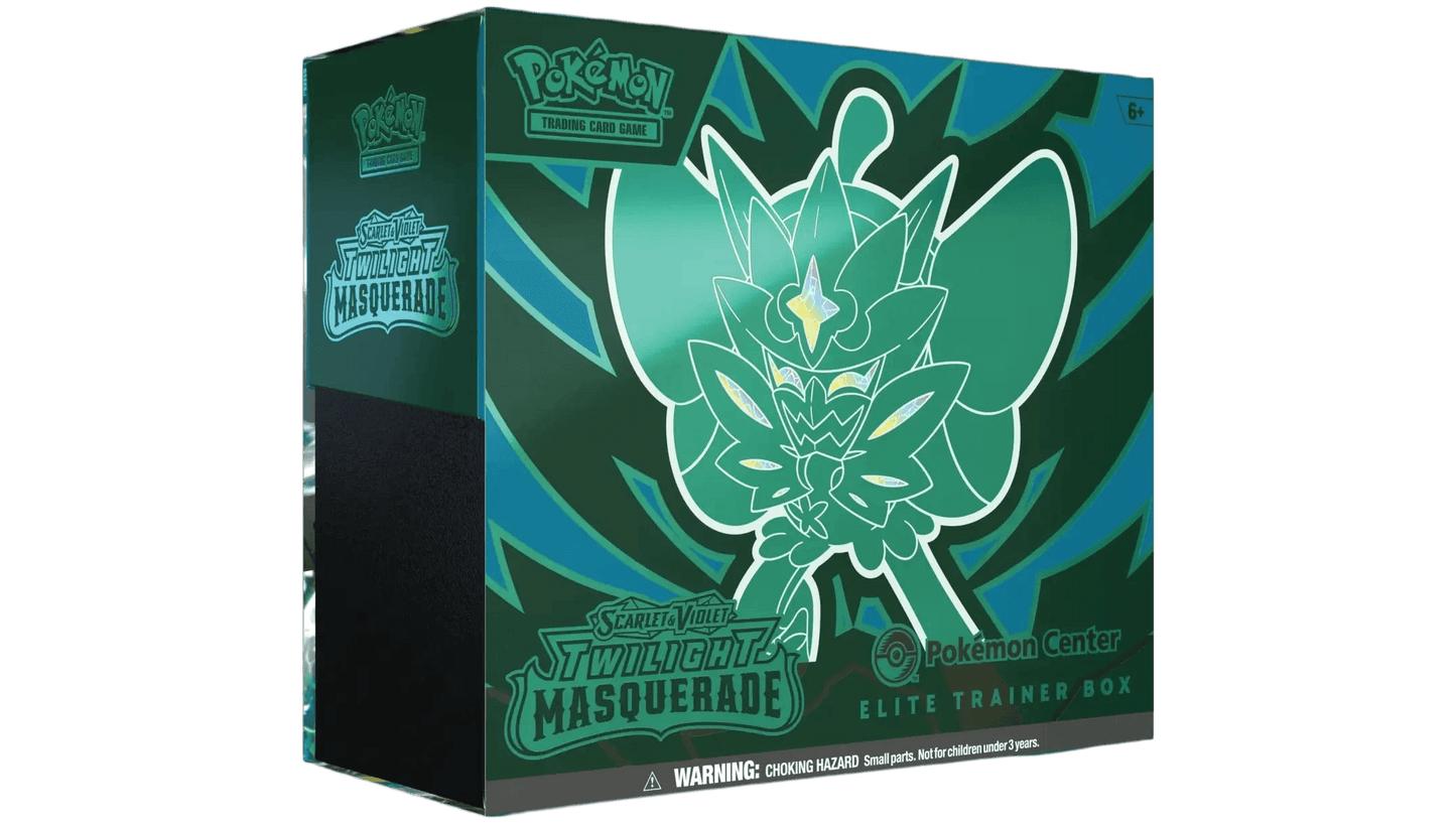 Twilight Masquerade Pokemon Center Exclusive Elite Trainer Box - MissingNo.