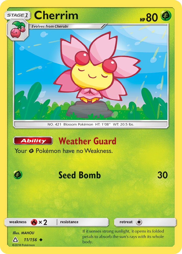 Cherrim 11/156 Uncommon - MissingNo.