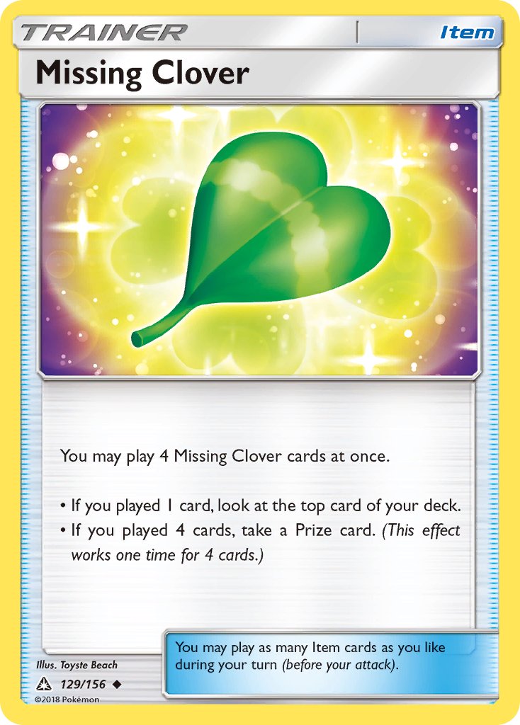 Missing Clover 129/156 Uncommon - MissingNo.
