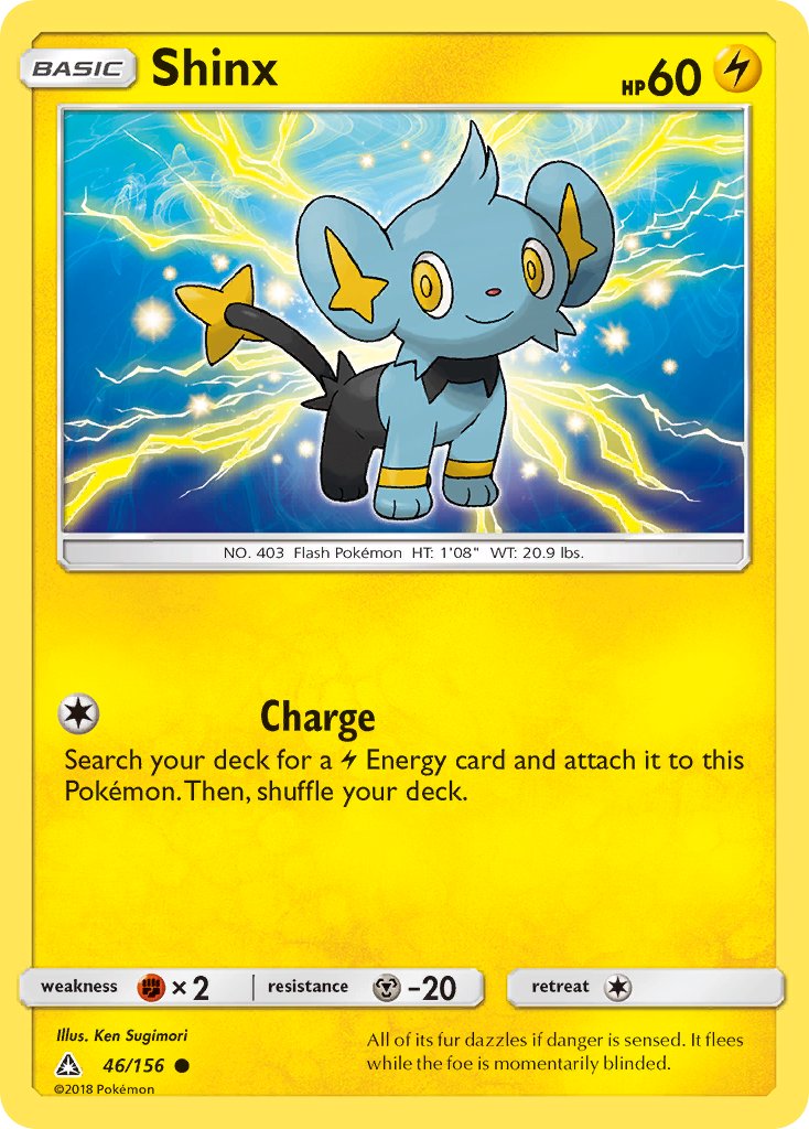 Shinx 46/156 Reverse Common - MissingNo.