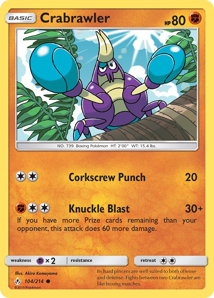 Crabrawler 104/214 Common