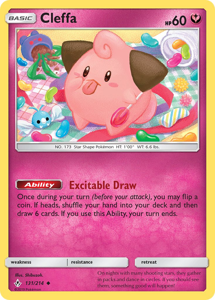 Cleffa 131/214 Uncommon