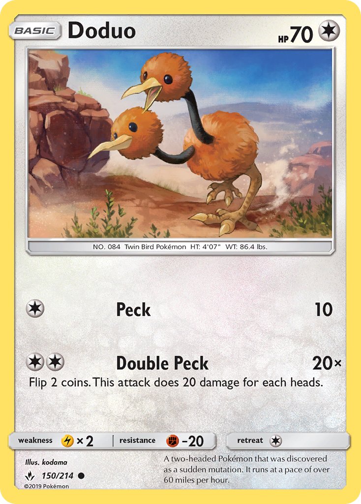 Doduo 150/214 Reverse Common