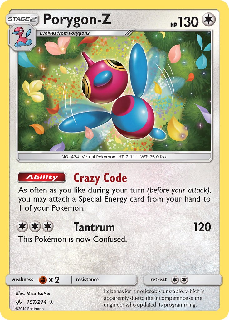 Porygon-Z 157/214 Reverse Rare