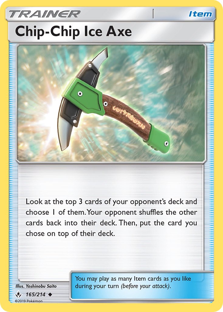 Chip-Chip Ice Axe 165/214 Uncommon