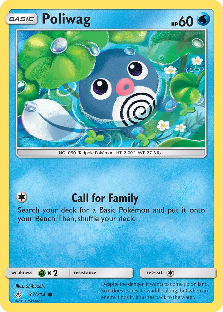 Poliwag 37/214 Common