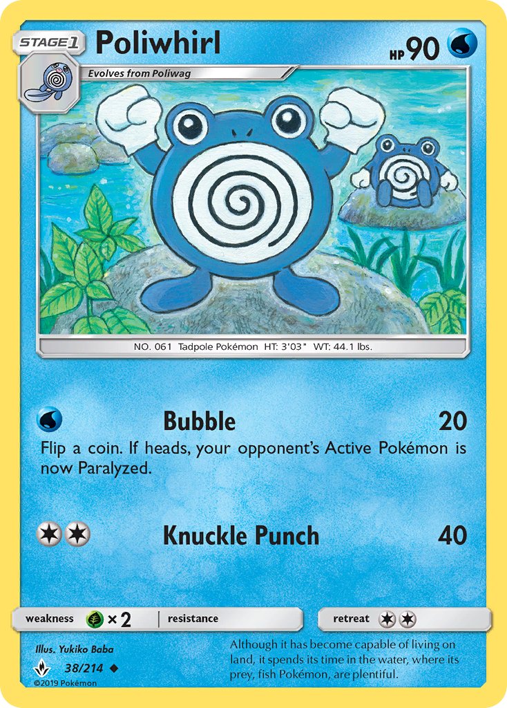 Poliwhirl 38/214 Uncommon