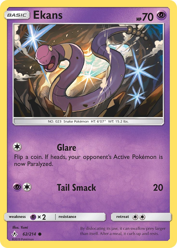 Ekans 62/214 Reverse Common - MissingNo.