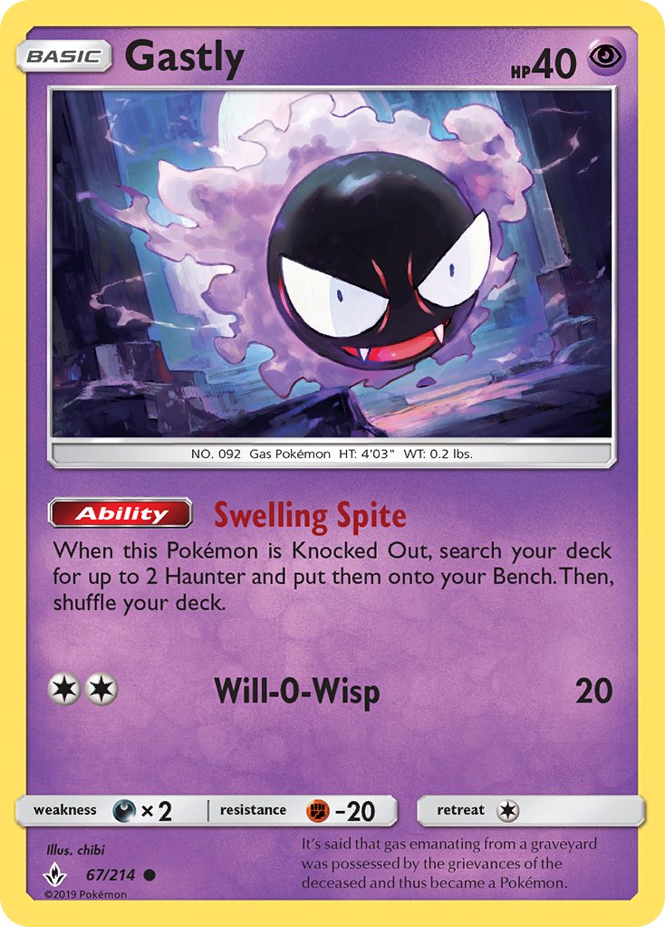 Gastly 67/214 Common