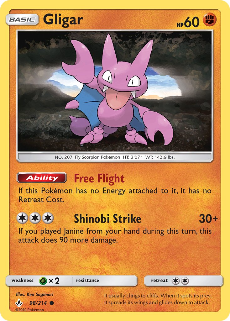 Gligar 98/214 Common