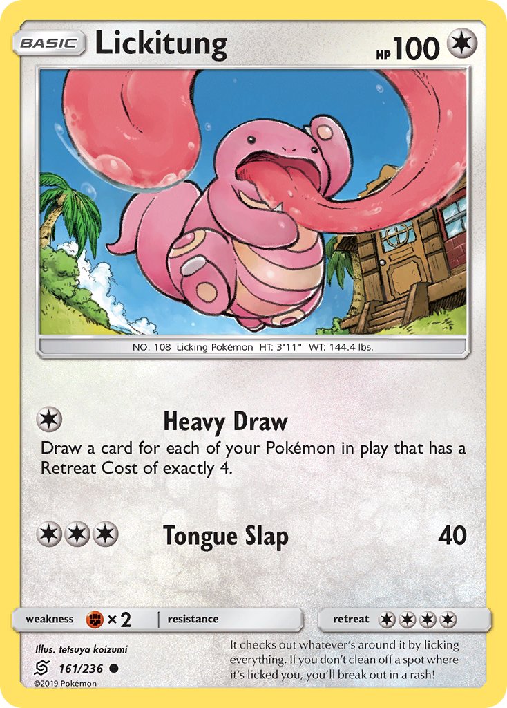 Lickitung 161/236 Reverse Common - MissingNo.