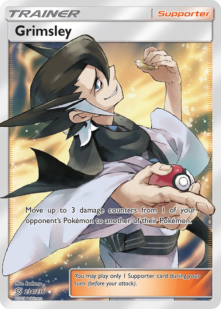 Grimsley 234/236 Holo Ultra Rare - MissingNo.
