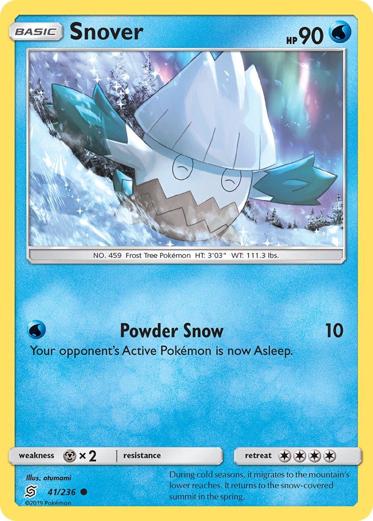 Snover 41/236 Reverse Common - MissingNo.