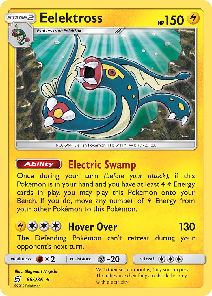 Eelektross 66/236 Reverse Rare - MissingNo.