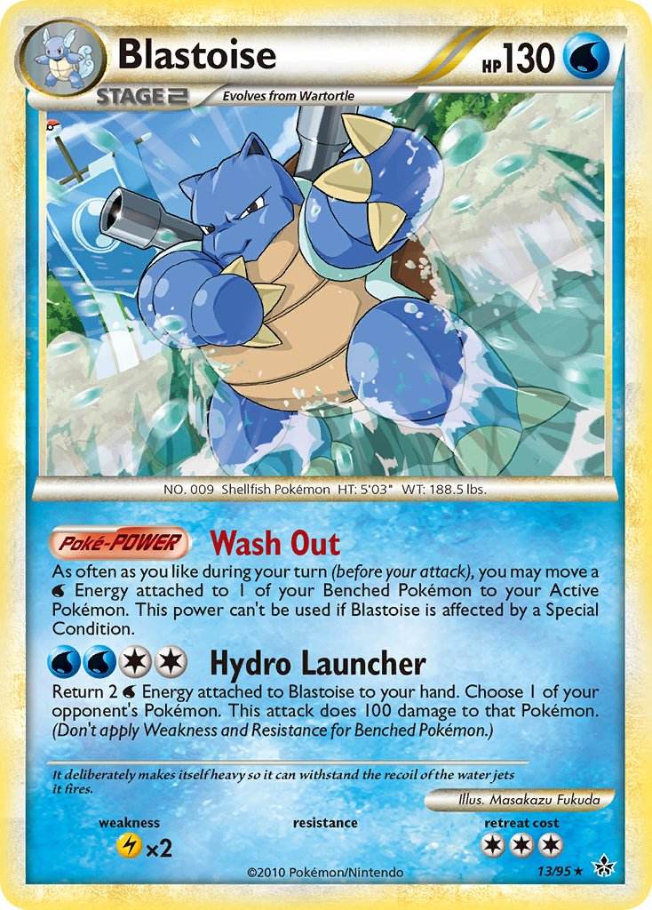 Blastoise 13/95 Non-Holo Rare - MissingNo.