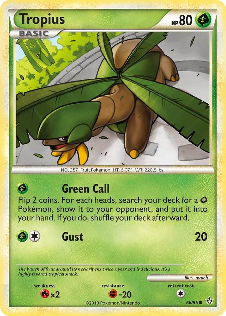 Tropius 66/95 Reverse Common - MissingNo.