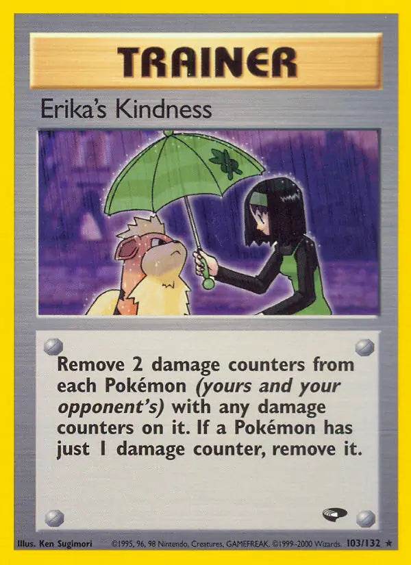 Erika's Kindness 103/132 Non-Holo Rare - MissingNo.