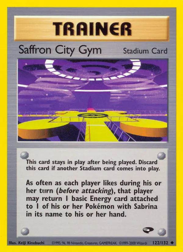 Saffron City Gym 122/132 Uncommon - MissingNo.