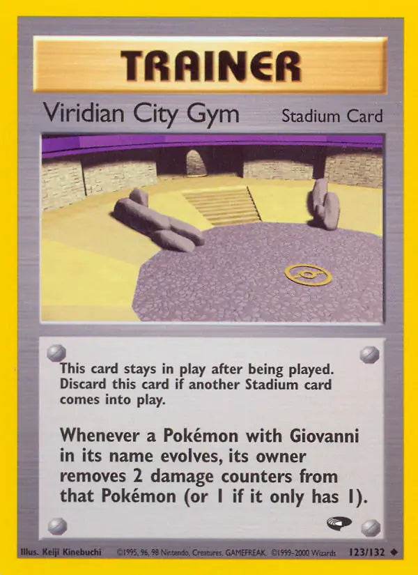 Viridian City Gym 123/132 Uncommon - MissingNo.