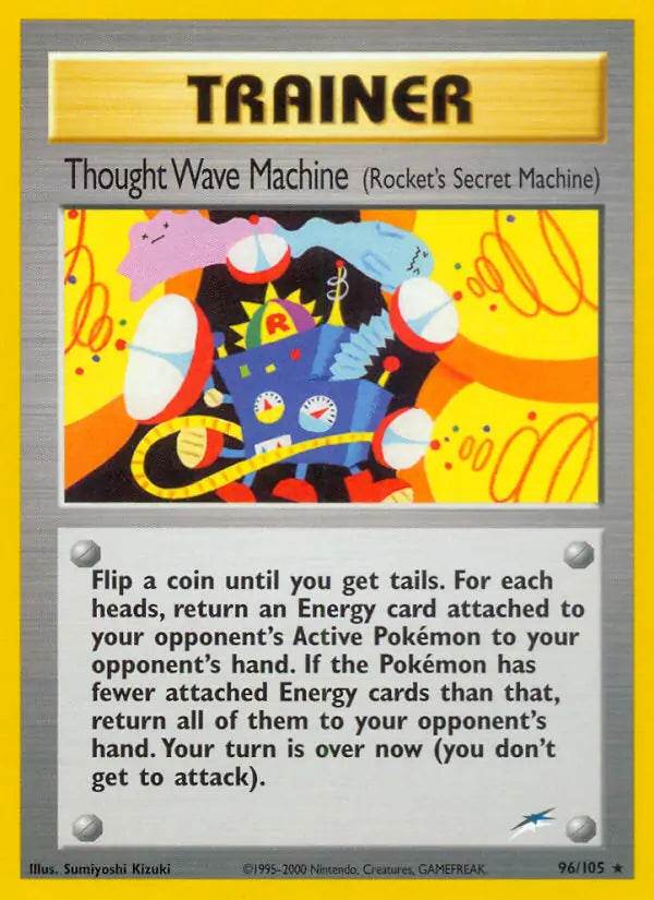 Thought Wave Machine 96/105 Non-Holo Rare - MissingNo.