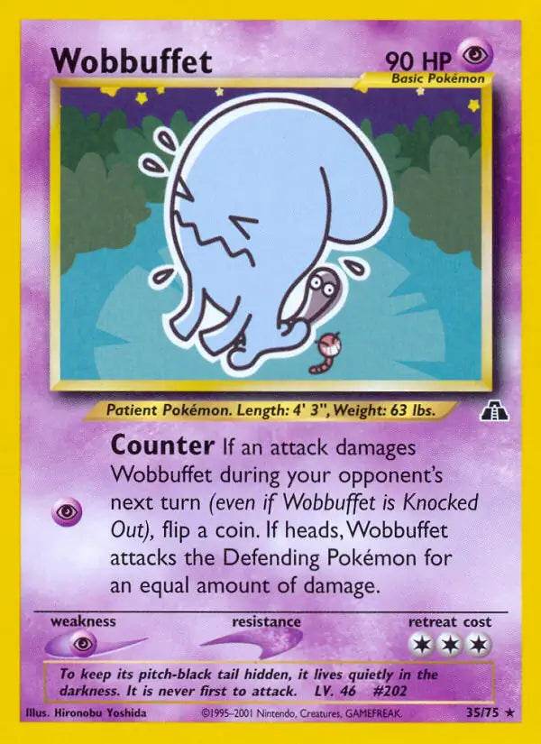 Wobbuffet 35/75 Non-Holo Rare - MissingNo.