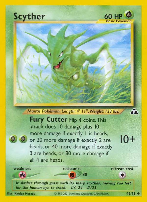 Scyther 46/75 Uncommon - MissingNo.