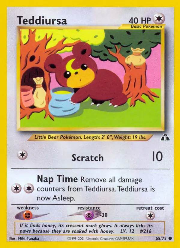 Teddiursa 65/75 Common - MissingNo.