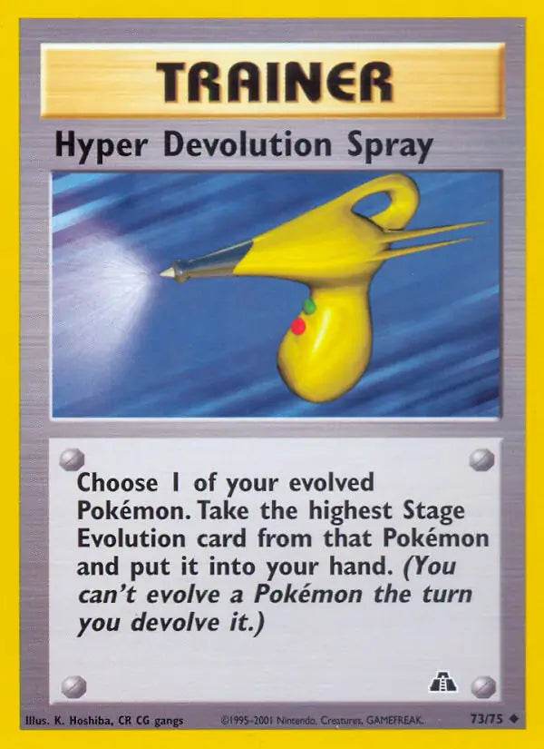 Hyper Devolution Spray 73/75 Uncommon - MissingNo.