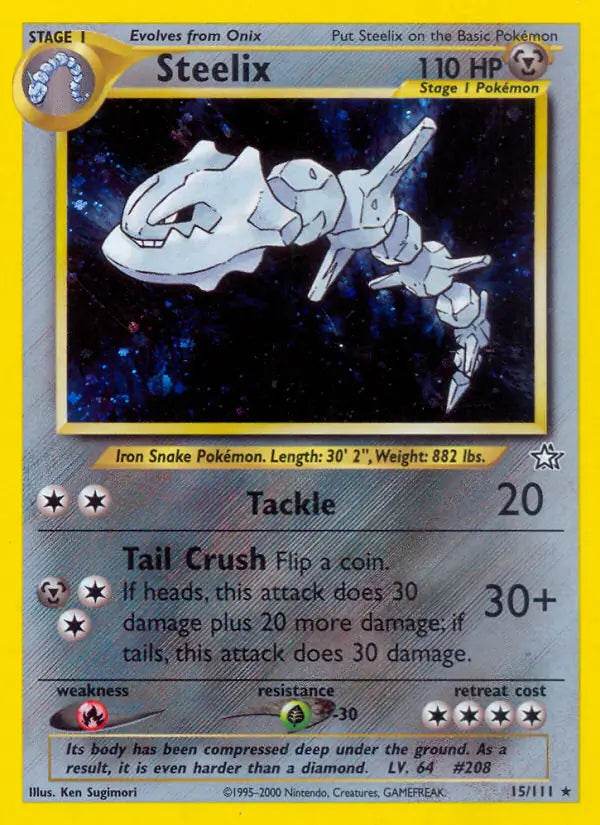 Steelix 15/111 Holo Rare - MissingNo.