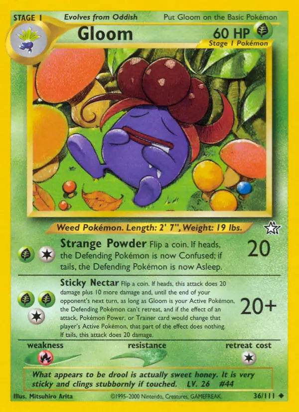 Gloom 36/111 Uncommon - MissingNo.